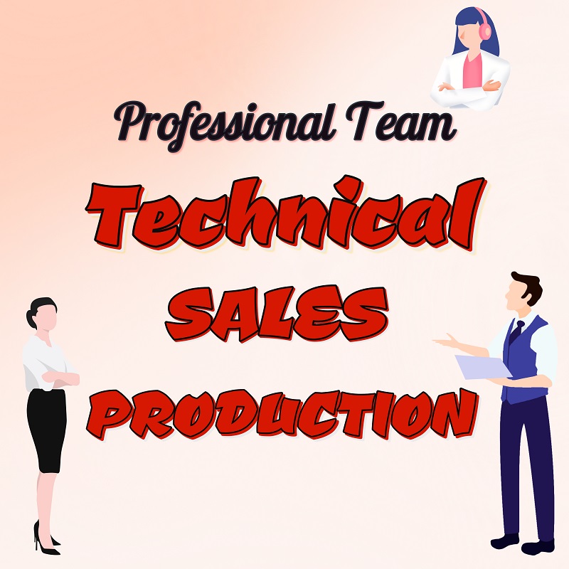プロチーム：技術、販売、生産チーム